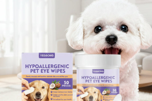 Hypoallergenic Pet Eye Wipes